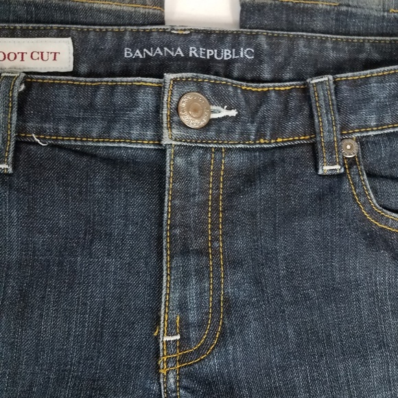 Banana Republic Jeans Banana Republic Bootcut Dark Wash Jeans Sz 8